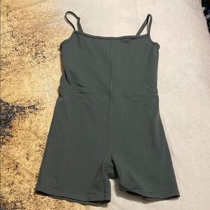 Wilfred Gray Bodysuit with Spaghetti Straps